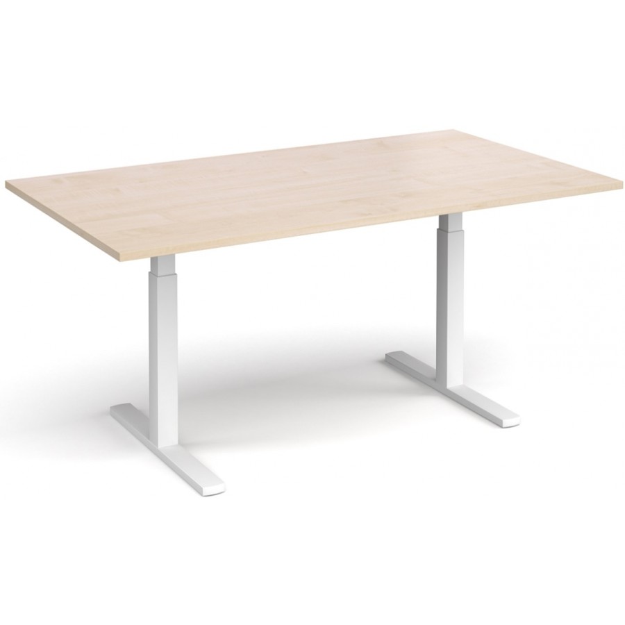 Elev8 Touch Adjustable Rectangular Boardroom Table - 2000mm